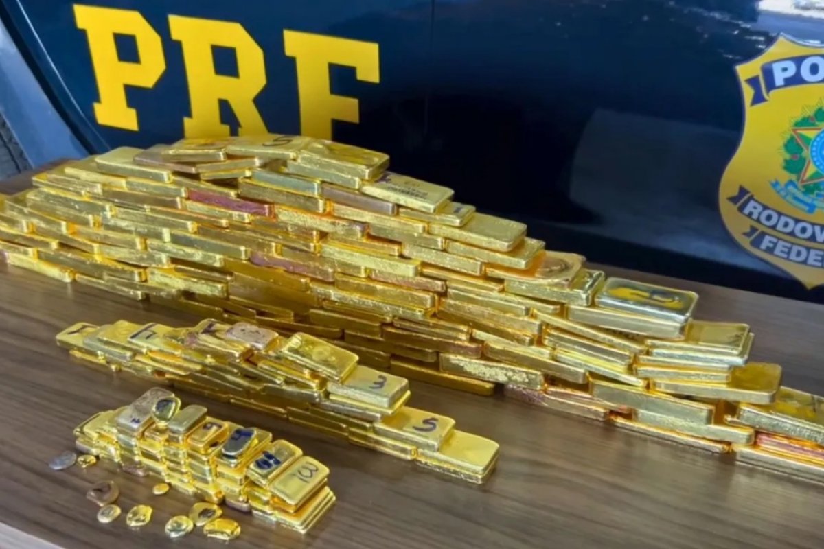PRF faz duas maiores apreensões de ouro da história da corporação em menos de 48h