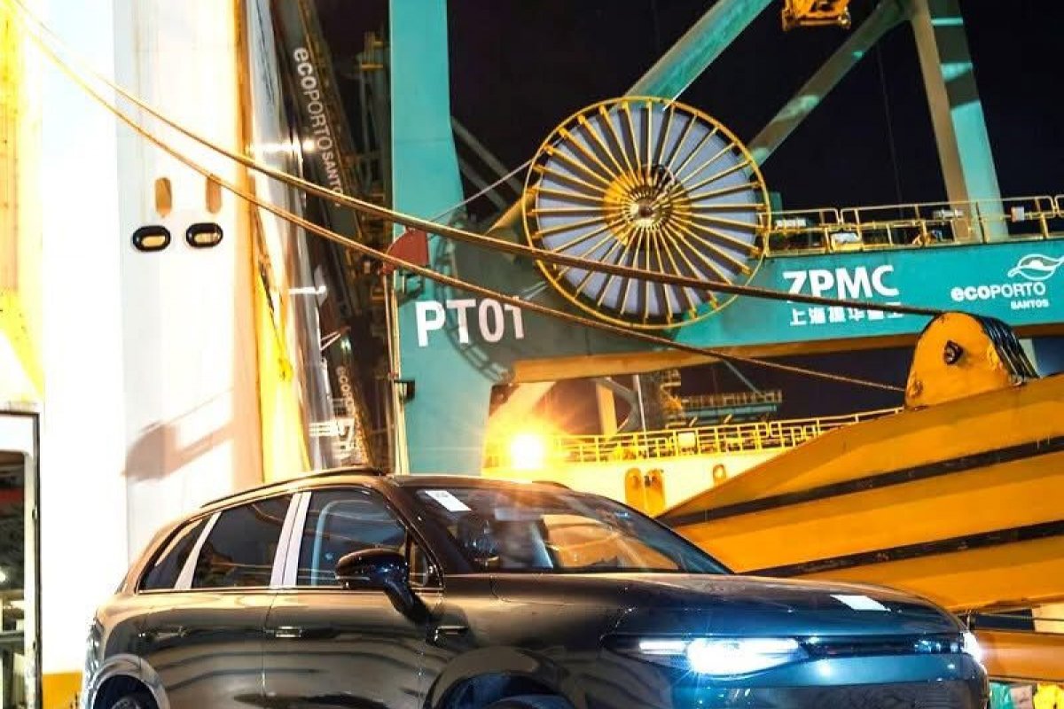 Carros da Leapmotor já chegaram ao Brasil para o lançamento