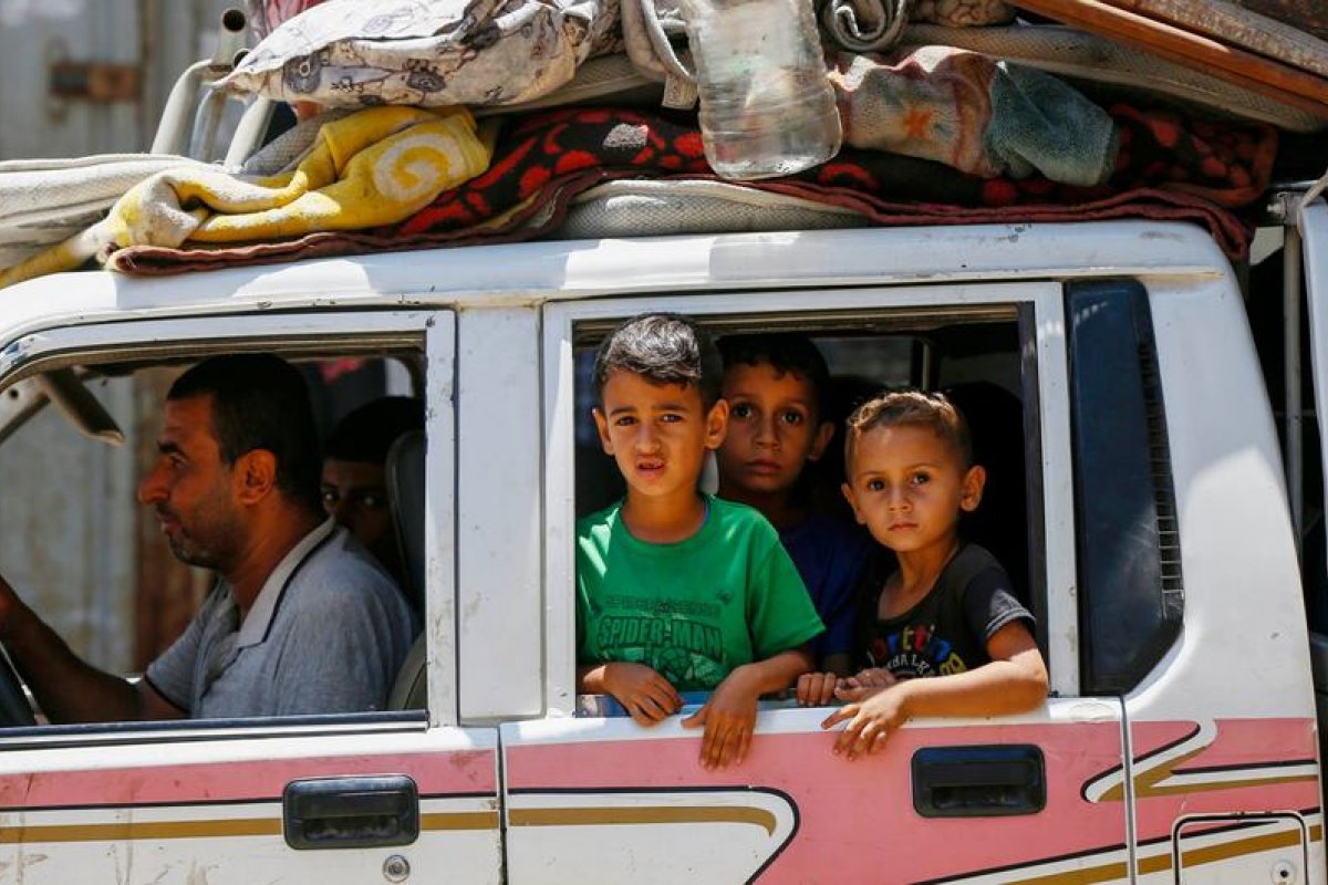 Plano de Israel prevê deslocamento forçado de palestinos até 7 de outubro