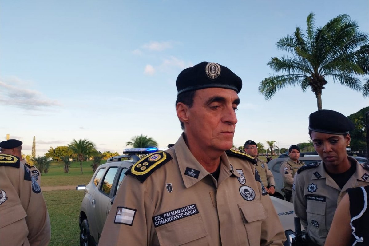 Vídeo: Comandante da PMBA envia recado a criminosos após recentes tiroteios em Salvador: ‘Vamos peitar o crime’