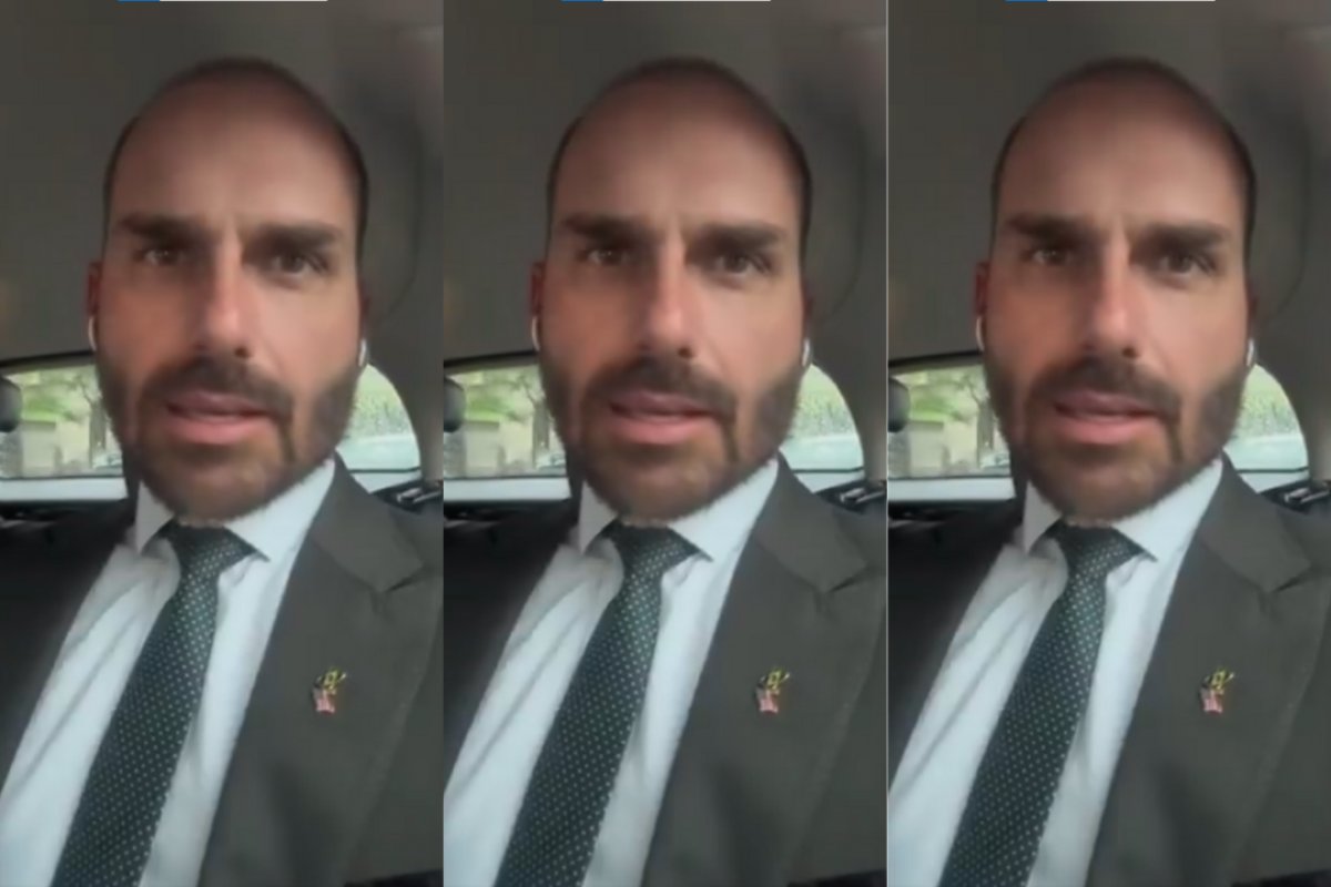 Vídeo: "Cedo ou tarde, cada um de vocês do regime vai cair", afirma Eduardo Bolsonaro após anúncio de sanção dos EUA contra Mais Médicos