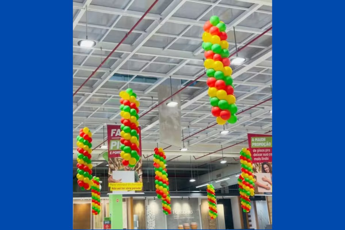 Homem fica ferido após cair de teto de home center em Salvador