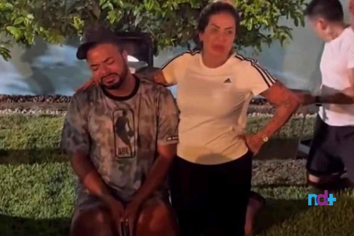 Vídeo: Hytalo Santos se ajoelha e chora enquanto recebe oração de pastora em gravação