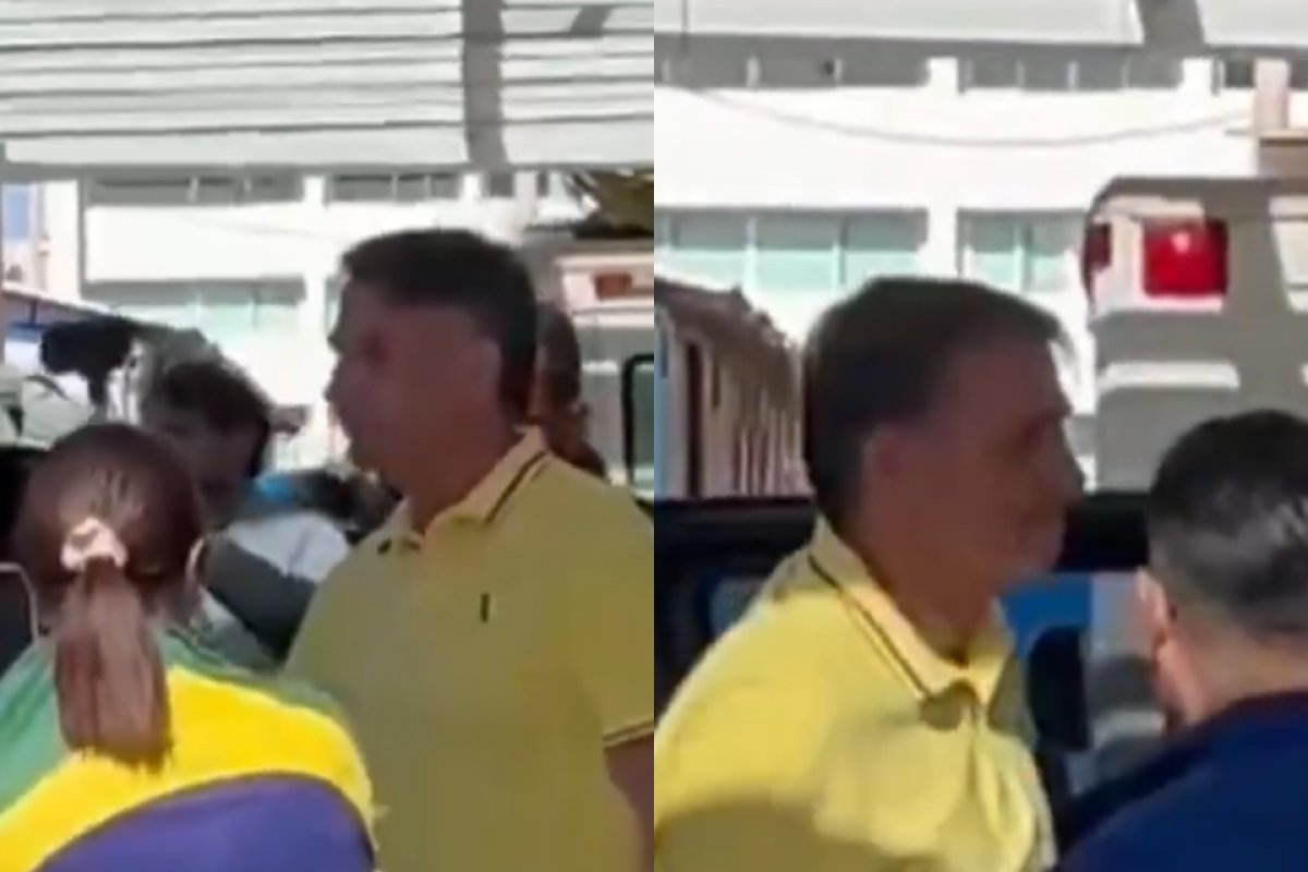 Vídeo: Bolsonaro deixa prisão domiciliar para fazer exames e é recebido por apoiadores no hospital