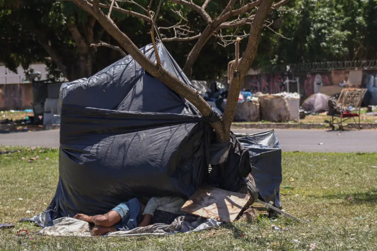 Número de pessoas em situação de rua cresce 25% em 2024