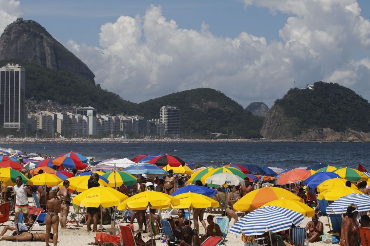 Rio de Janeiro registra sensação térmica de mais de 40°C