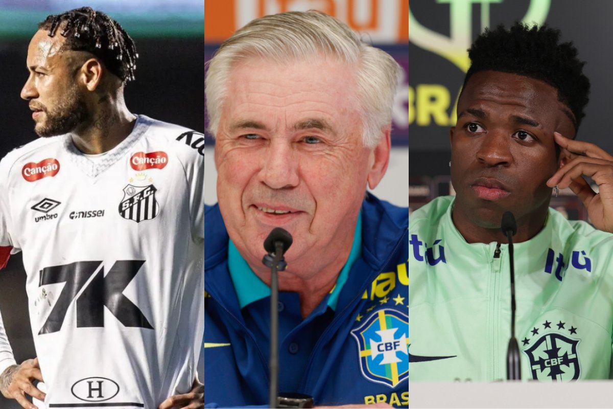 Possível retorno de Neymar e ausência de Vini Jr; confira pré-lista da Seleção Brasileira nesta Data-Fifa