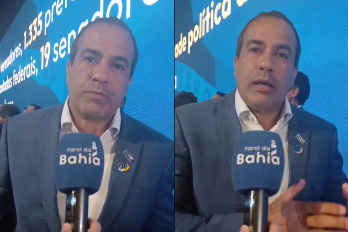 Vídeo: “Isso fortalece a candidatura de ACM Neto ao governo da Bahia”, diz Bruno Reis sobre federação União Progressista