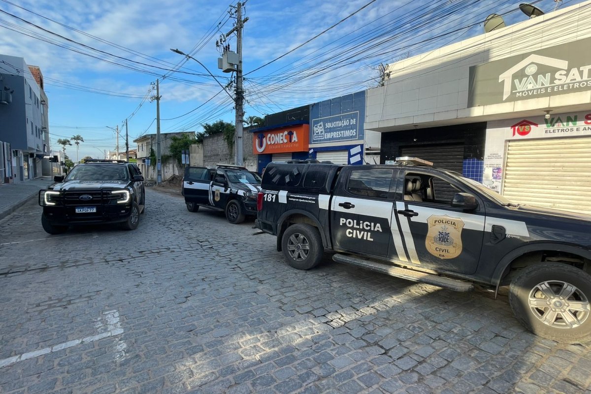 Trio é preso por aplicar golpes de empréstimos consignados em idosos na Bahia; prejuízo é de cerca de R$ 100 mil