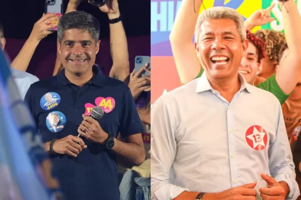 Quaest: ACM Neto tem 41% e Jerônimo Rodrigues 34% na corrida pelo governo da Bahia em 2026