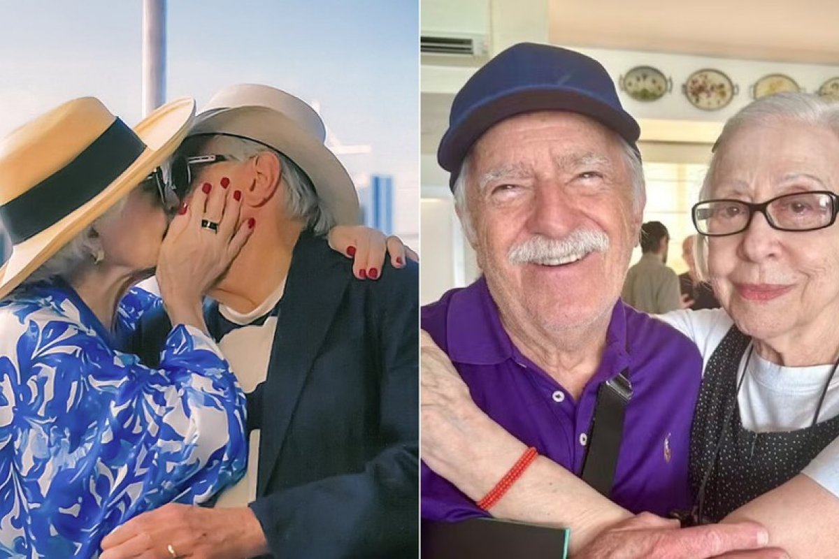 Fernanda Montenegro mostra beijo com Ary Fontoura em novo filme!