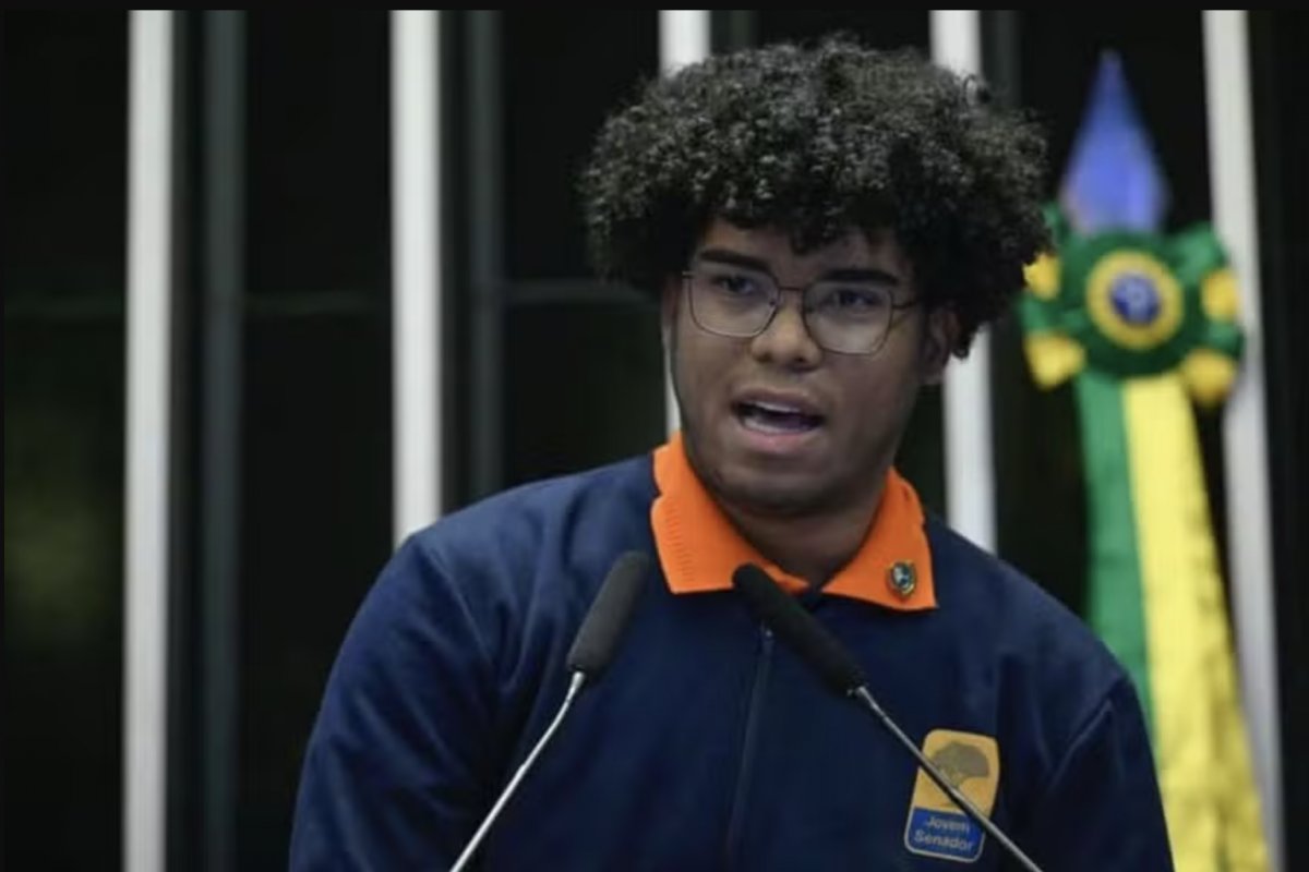 Estudante baiano assume vaga de Jovem Senador em programa do Senado
