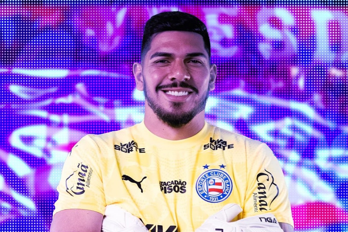 Bahia anuncia oficialmente contratação do goleiro João Paulo, ex-Santos