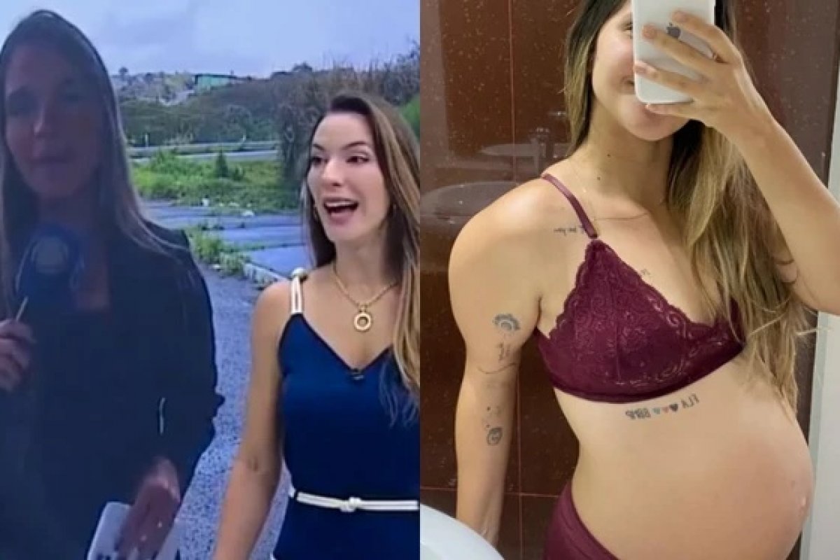 Vídeo: Repórter surpreende ao anunciar trabalho de parto ao vivo