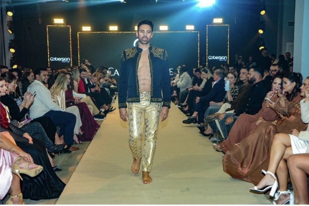 Modelo Tácito Cury brilha como estrela masculina no ‘Camboriú House Fashion Show Internacional’!