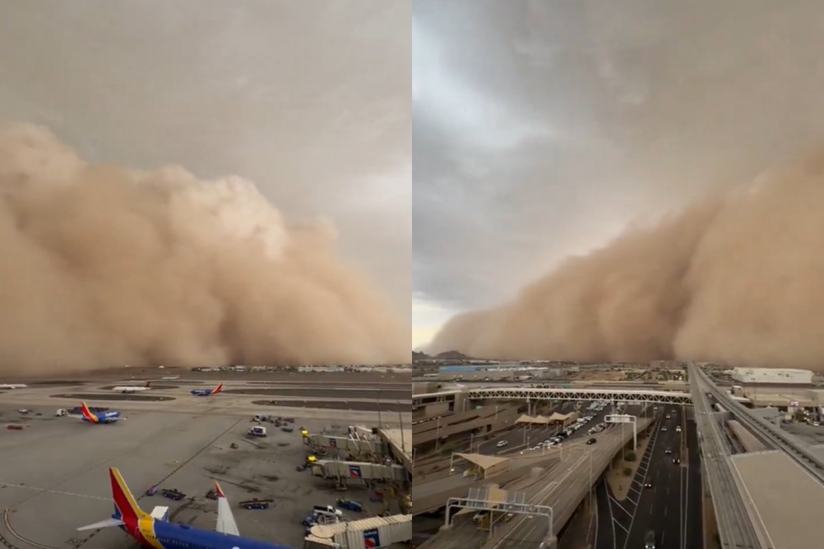 Vídeo: tempestade de poeira causa transtornos e deixa cidade nos EUA com visibilidade quase zero