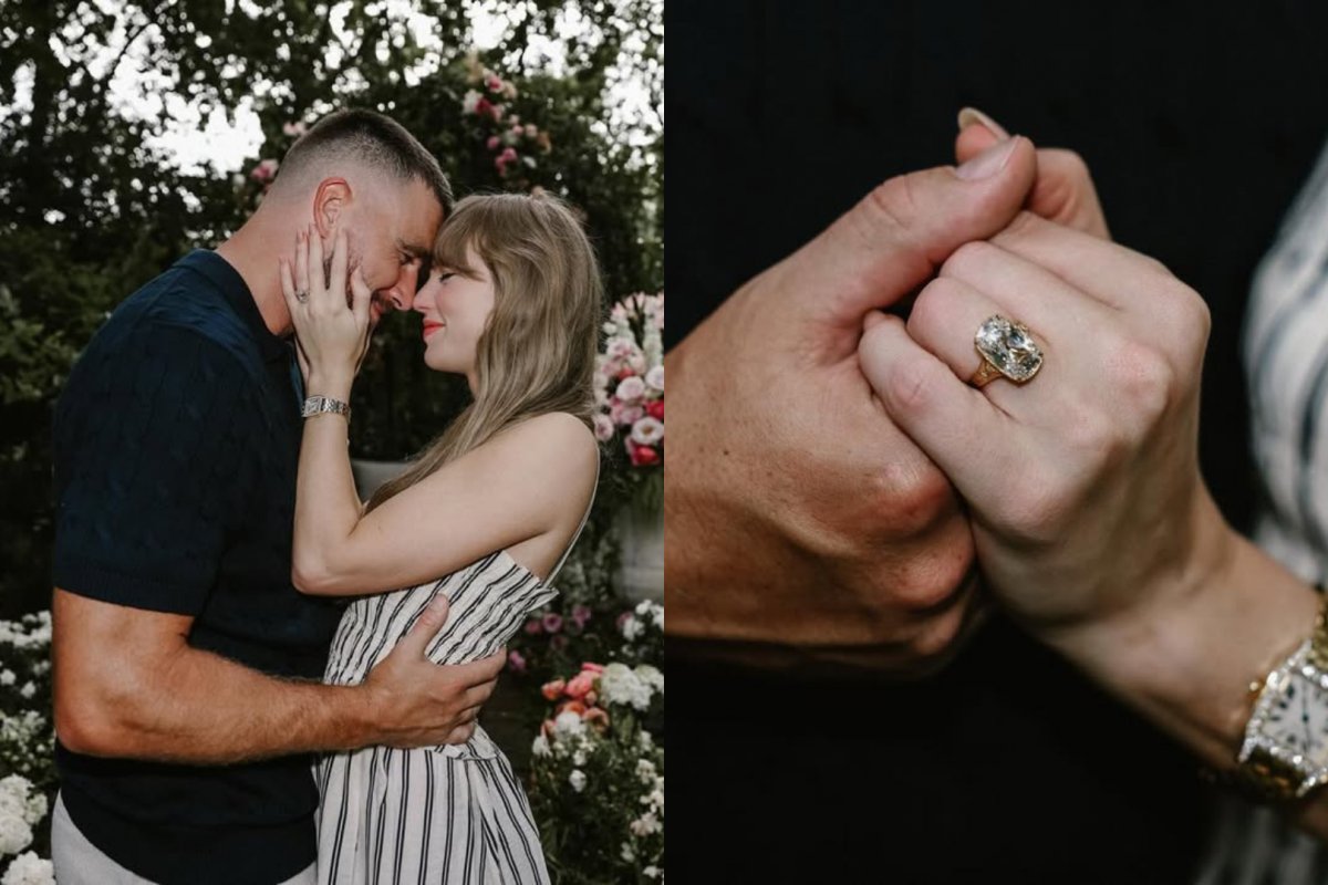 Taylor Swift e Travis Kelce anunciam noivado