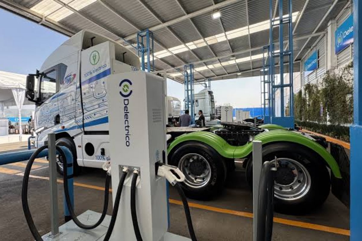 Huawei constrói eletroposto para carregar até 700 caminhões elétricos por dia