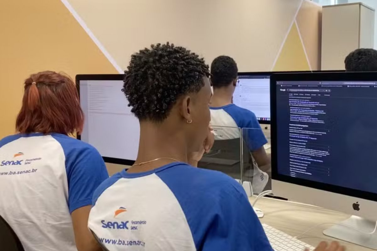 Senac abre mais de 1.500 vagas para cursos profissionalizantes na Bahia