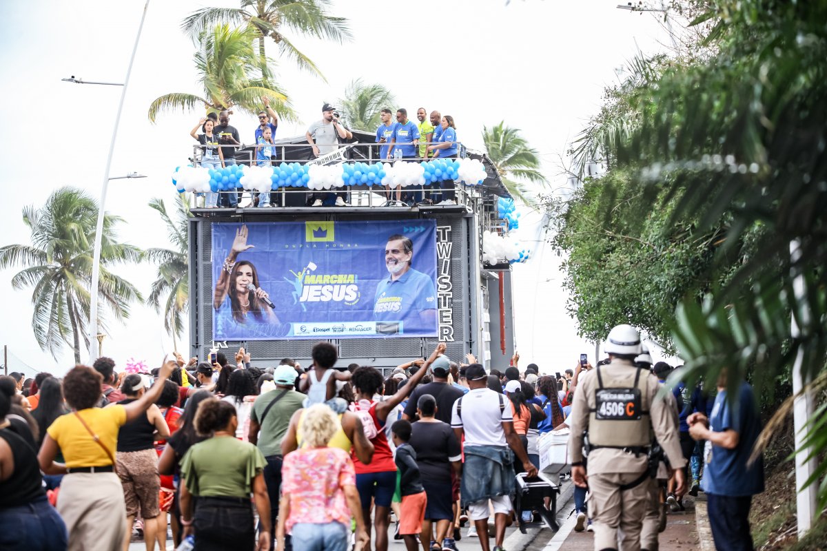 Marcha para Jesus reúne fiéis neste sábado em Salvador