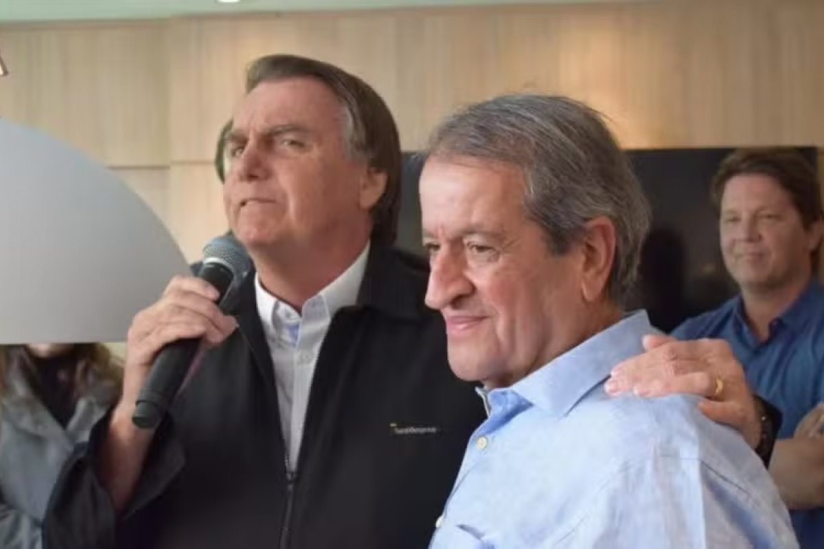 Valdemar diz que aceitará indicações de Bolsonaro para presidente e vice para 2026