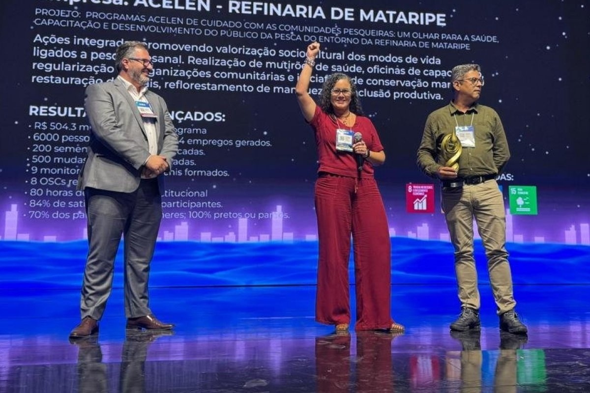 Acelen é vencedora no 15º Prêmio FIEB Indústria Baiana Sustentável!