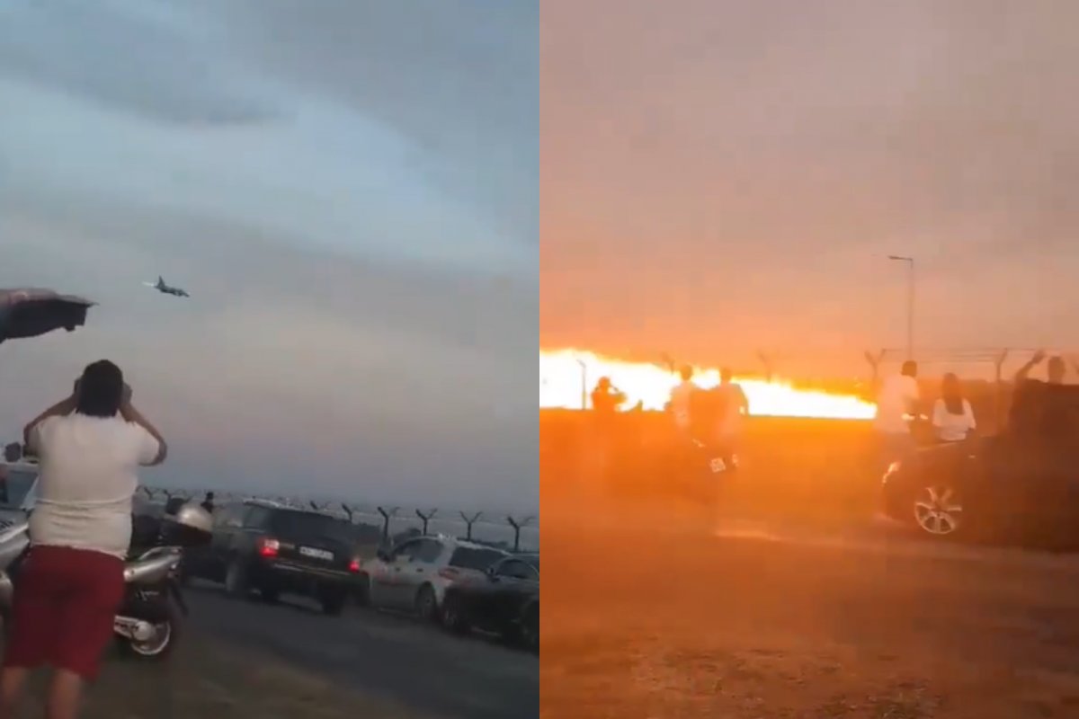 VÍDEO: caça F-16 cai durante ensaio e piloto morre na Polônia