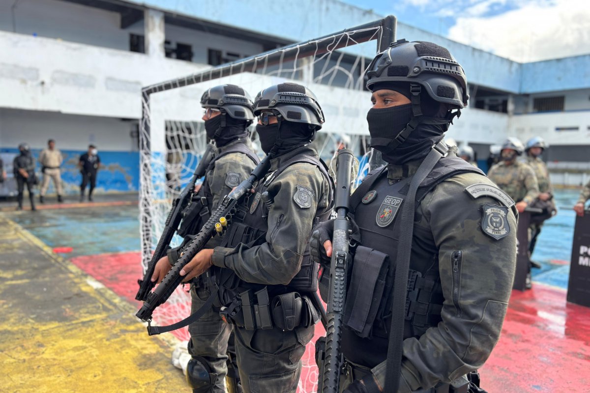 Seap realiza segundo dia da Operação 'Molon Labe' no Conjunto Penal de Itabuna