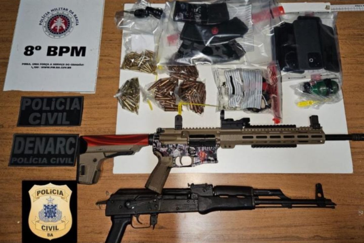 Dois suspeitos morrem durante confronto com policiais no extremo sul da Bahia