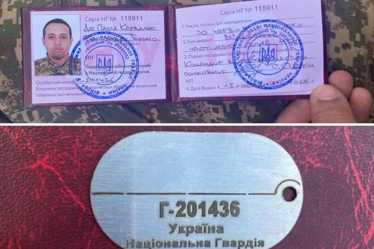 Brasileiro que atuava como voluntário na guerra da Ucrânia morre horas depois de enviar áudio à esposa: "Daqui a uns dias estarei de volta"