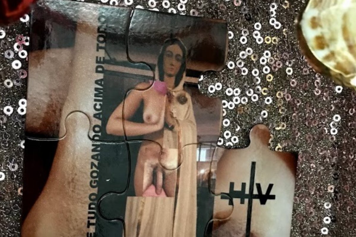 Deputados pedem que exposição retire peça que ilustra Virgem Maria nua