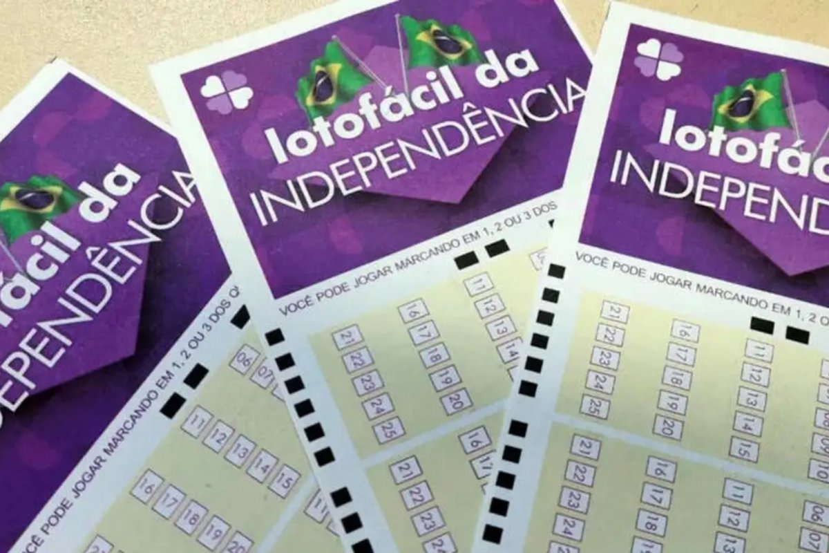 Lotofácil da Independência: sorteio acontece hoje (06); prêmio estimado em R$ 220 milhões