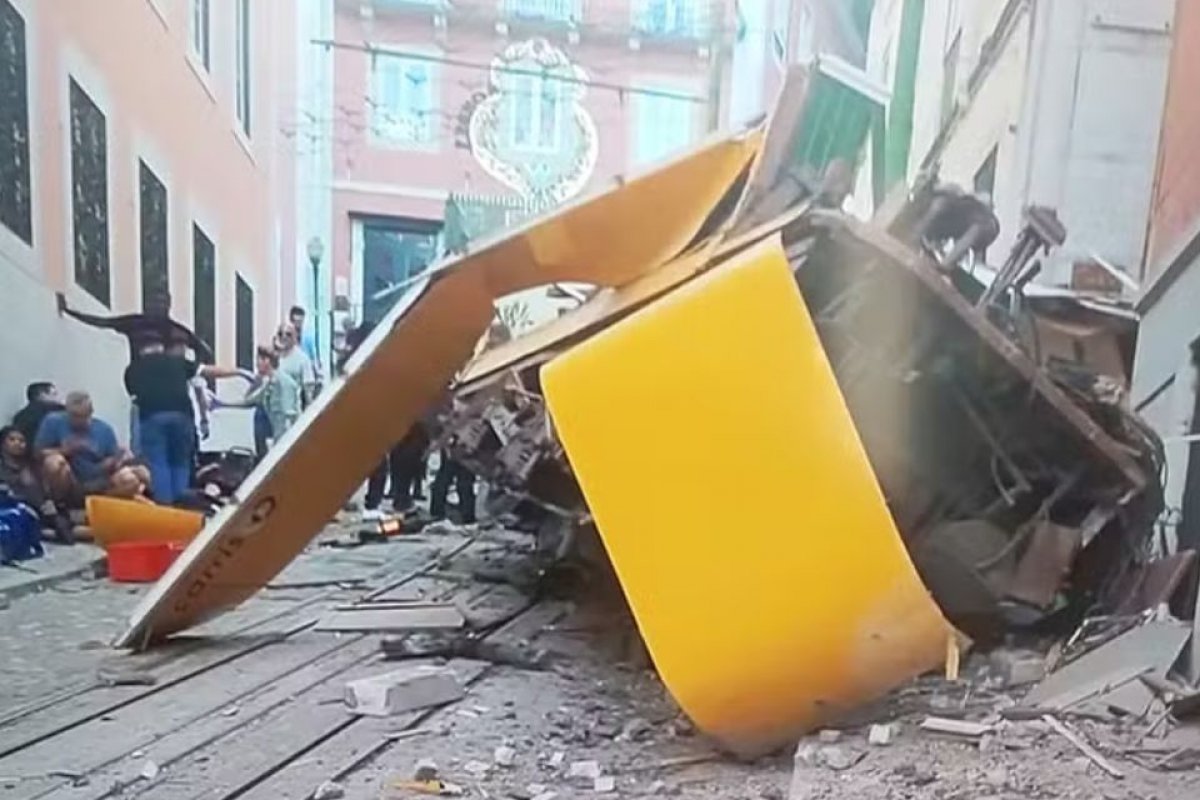 Cabo rompido foi a causa de acidente com bondinho em Portugal que matou 16