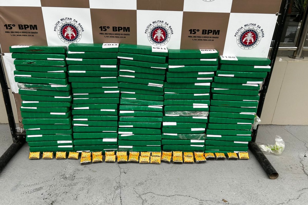 Idoso é preso na BR 415 por transportar 95 quilos de entorpecentes