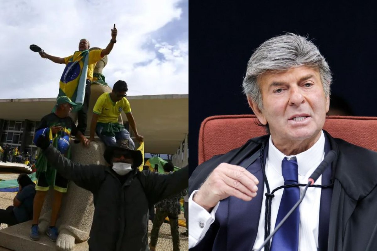 Réus não tinham dever de impedir danos do 8/1, diz Fux
