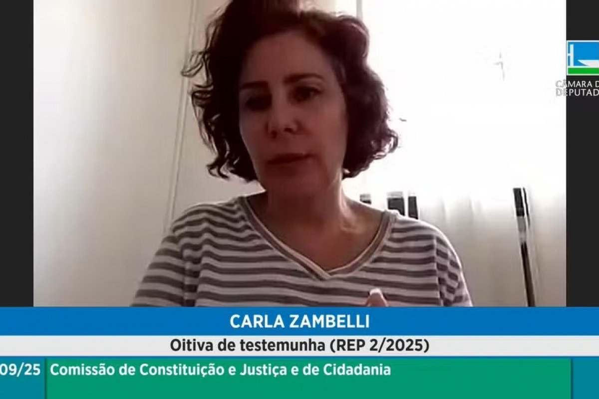 Da prisão na Itália, Zambelli participa de audiência que pode levar à sua cassação