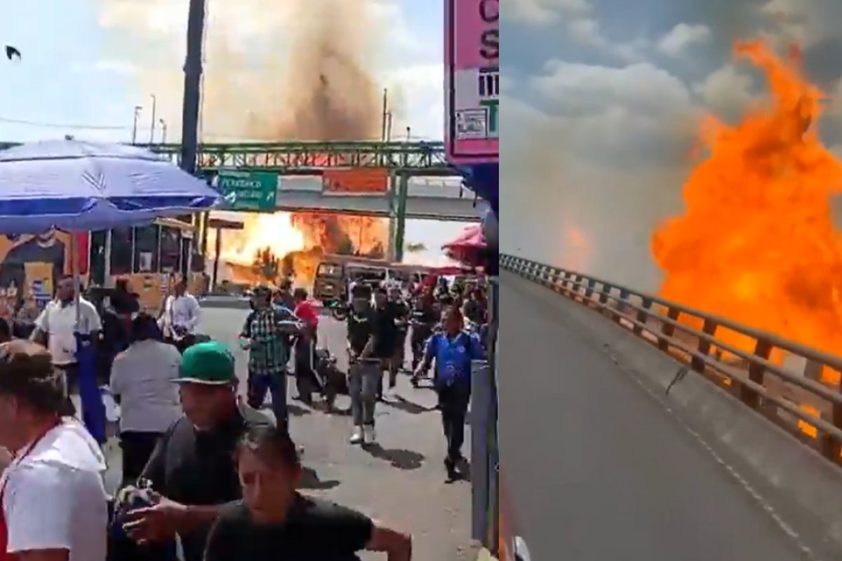 Vídeo: explosão de caminhão de gás deixa quatro mortos e 90 feridos na Cidade do México