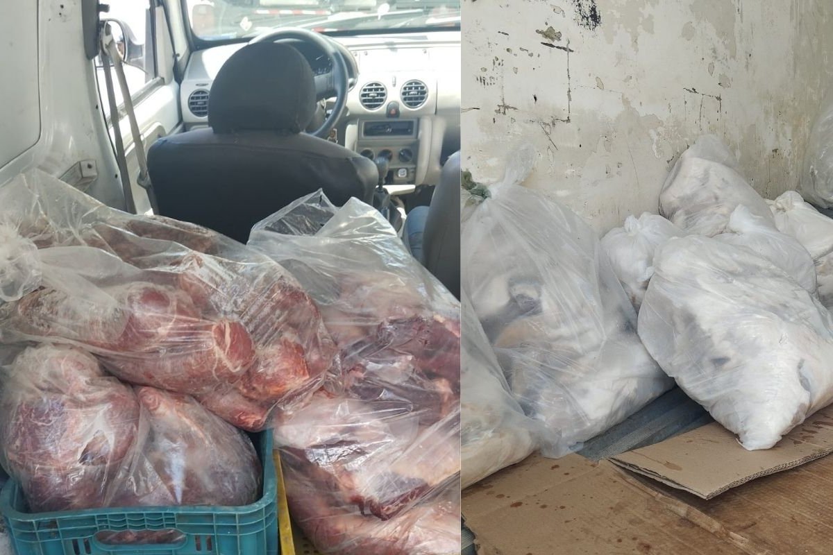Polícia Civil apreende caminhão com 330 kg de carnes impróprias para o consumo em Salvador