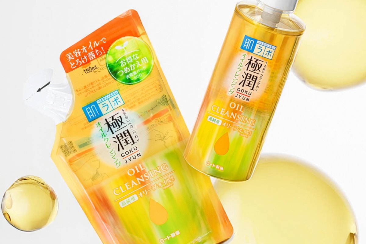 Hada Labo® Gokujyun Cleansing Oil agora em versão refil: o demaquilante mais eficaz da pele, com ainda mais praticidade e sustentabilidade! 