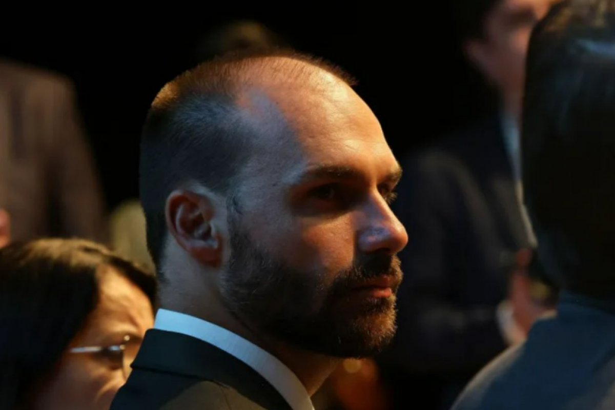 “Caracterização perfeita do mal”, diz Eduardo Bolsonaro sobre atuação dos ministros do STF