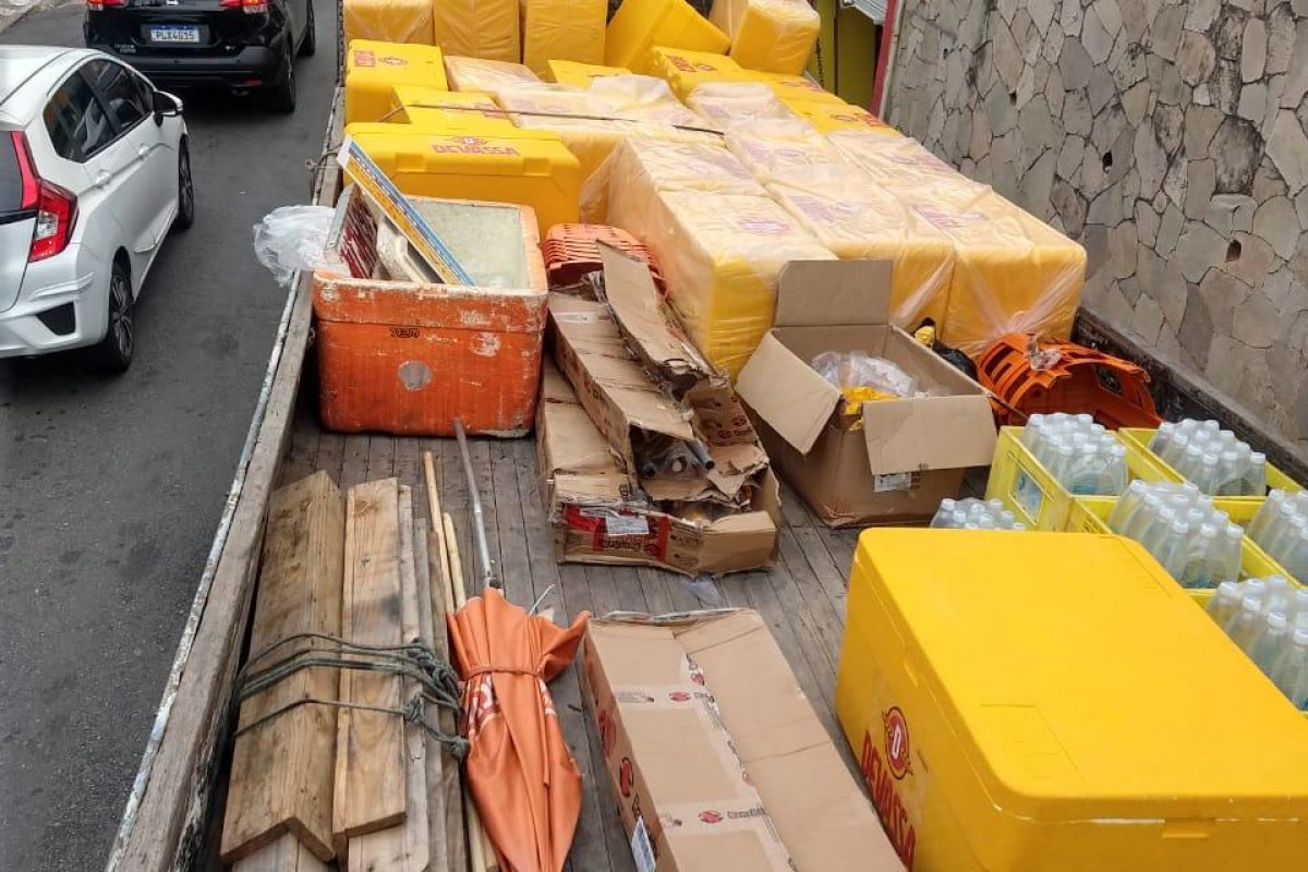 Mais de duas mil bebidas são apreendidas no Circuito Dodô