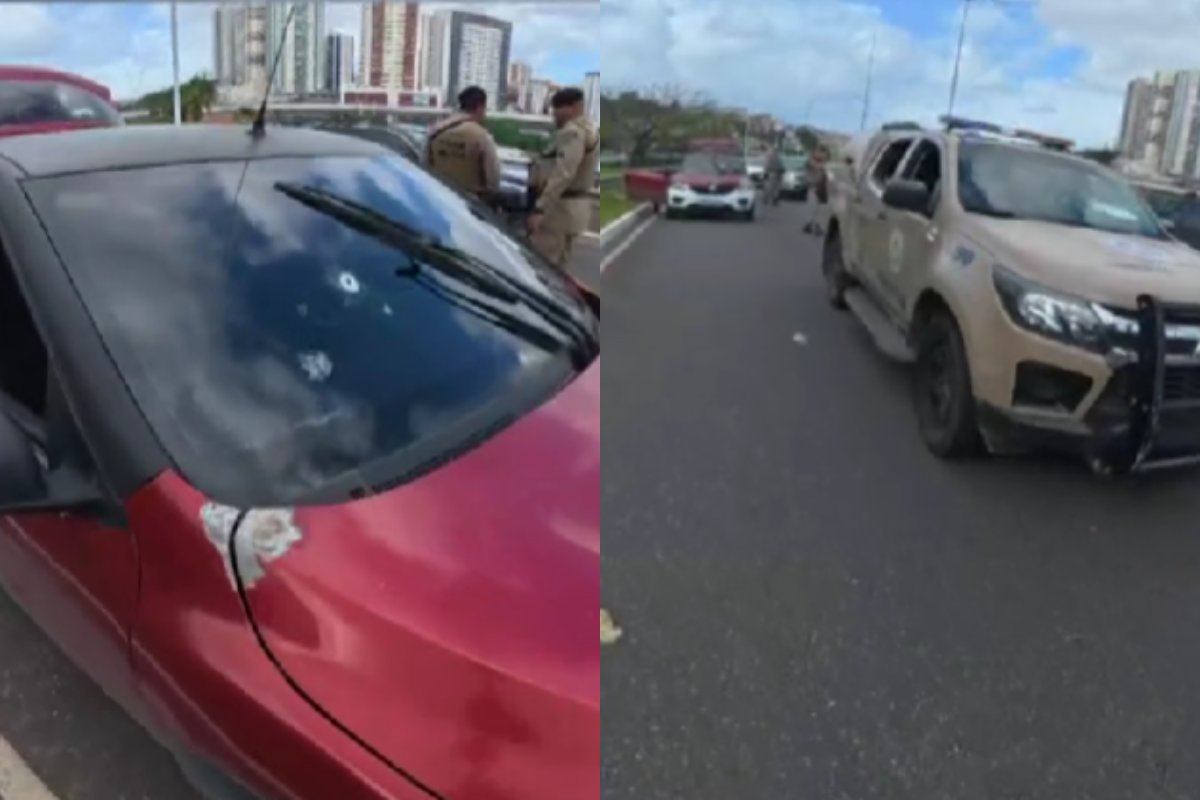 Perseguição policial termina com três baleados na Avenida Bonocõ