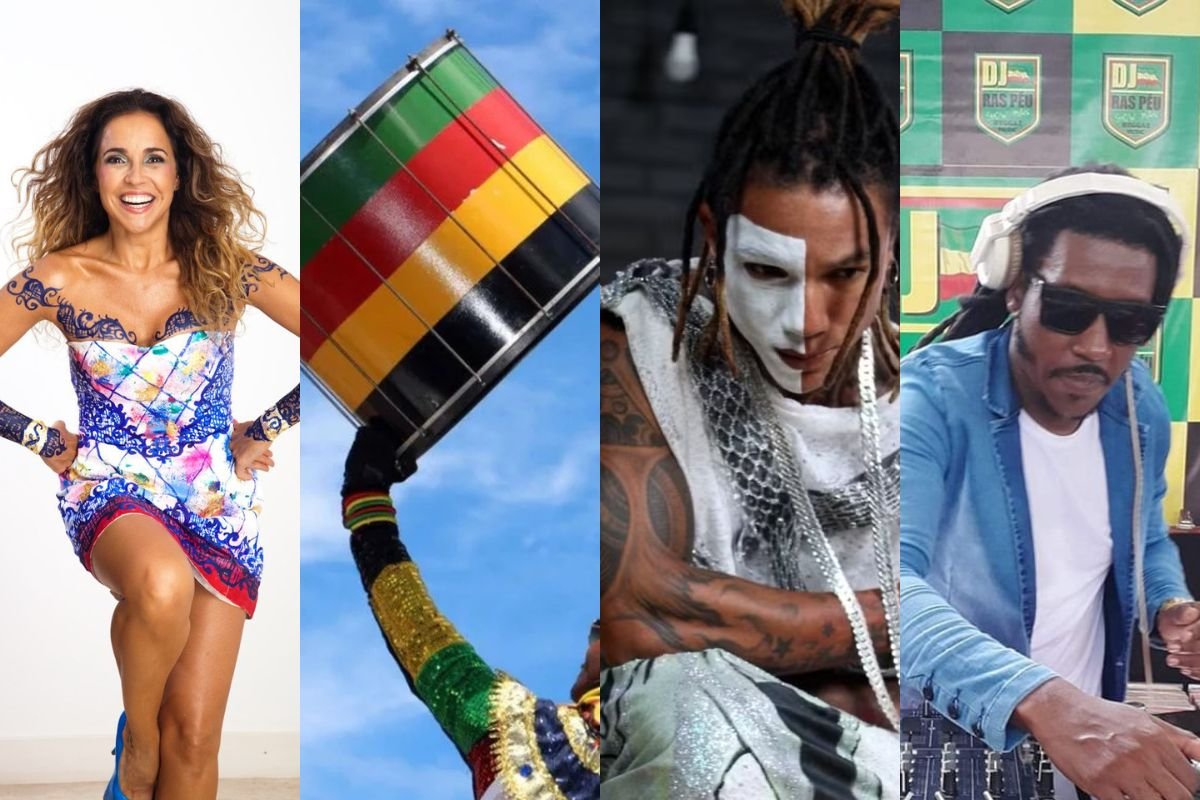 Daniela Mercury, Olodum, Fantasmão e Festival de Reggae: confira a agenda cultural deste fim de semana