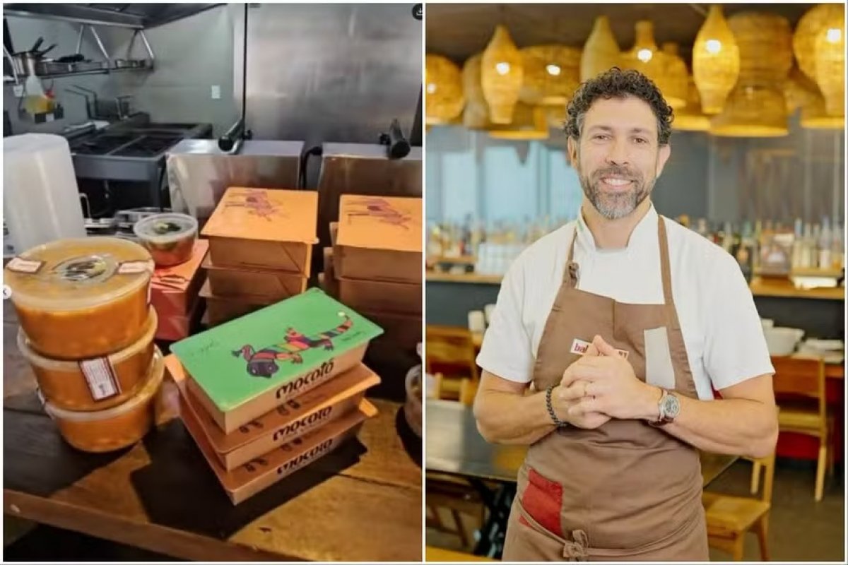 Chef Rodrigo Oliveira denuncia desaparecimento de pratos enviados por aplicativo em SP: ‘Com comida não se brinca’