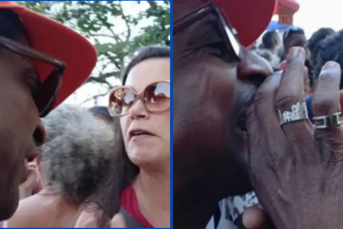 Vídeo: Luís Miranda fala sobre discussão com mulher durante manifestação contra PEC da Blindagem no Rio de Janeiro