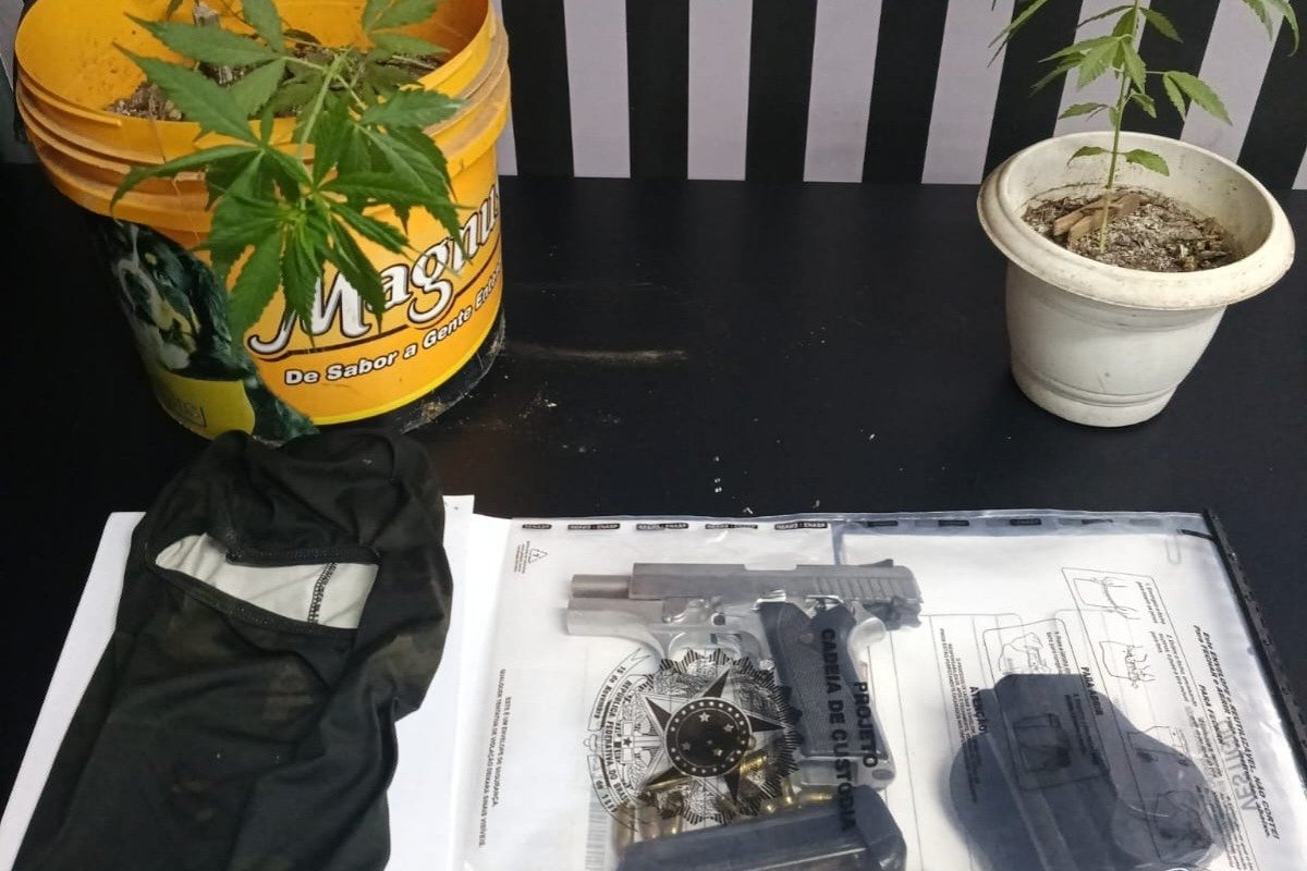 Suspeito por tentativa de homicídio, tráfico de drogas e posse ilegal de arma é preso na Bahia