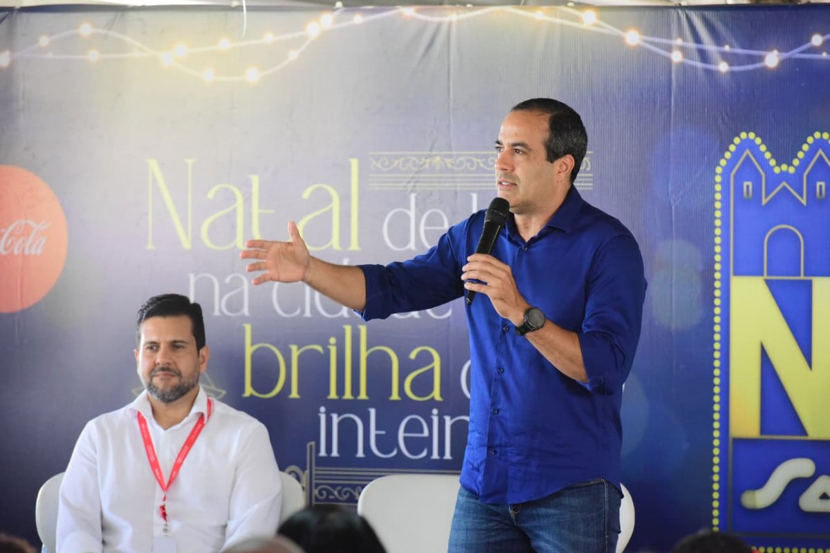 Natal Salvador 2025 terá corredor de luz com cascatas laterais, missas e apresentações musicais