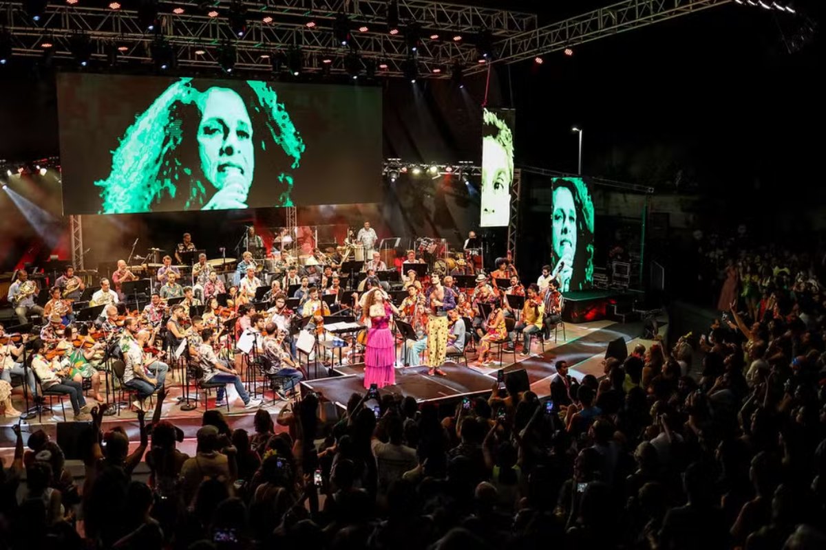 Concerto da Orquestra Sinfônica da Bahia em homenagem a Gal Costa terá transmissão ao vivo gratuita