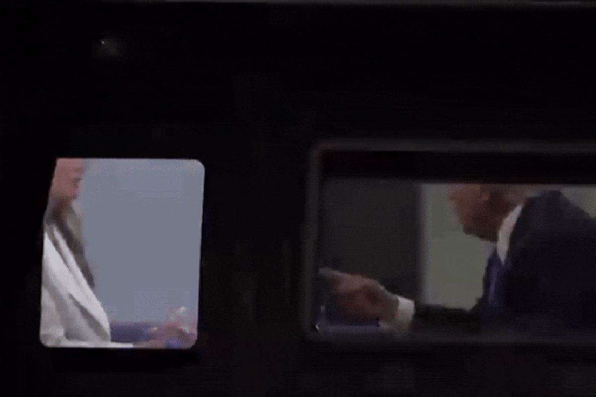 Trump e primeira-dama protagonizam discussão em helicóptero presidencial