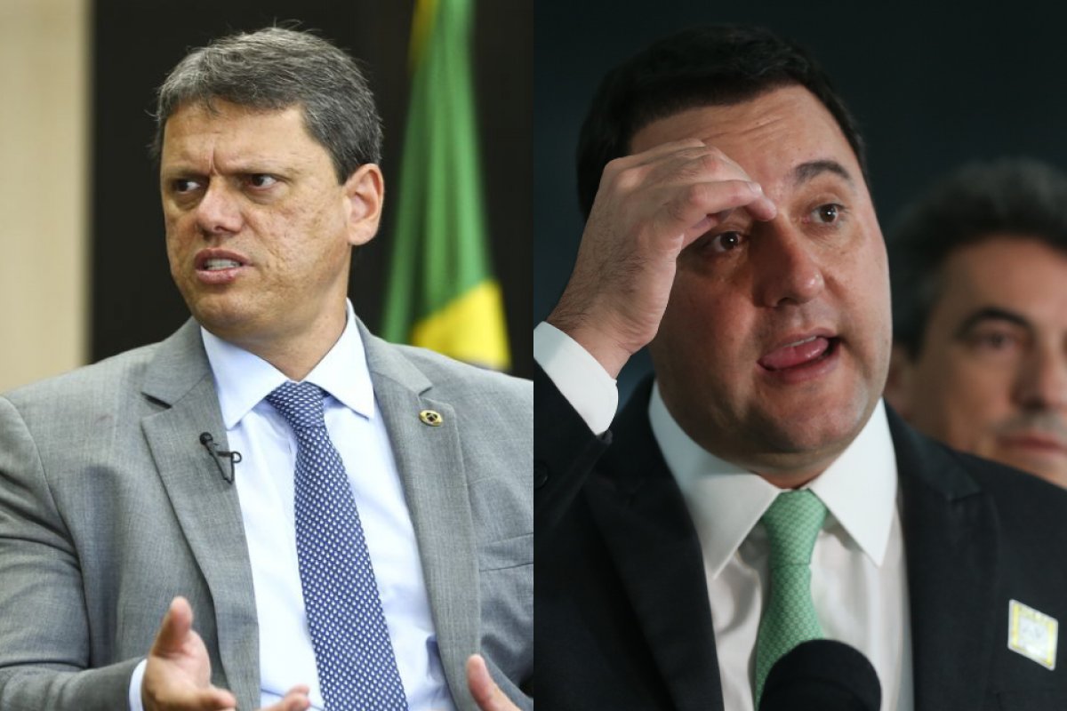 Tarcísio freia ofensiva presidencial enquanto Ratinho Jr. busca políticos de SP por 2026